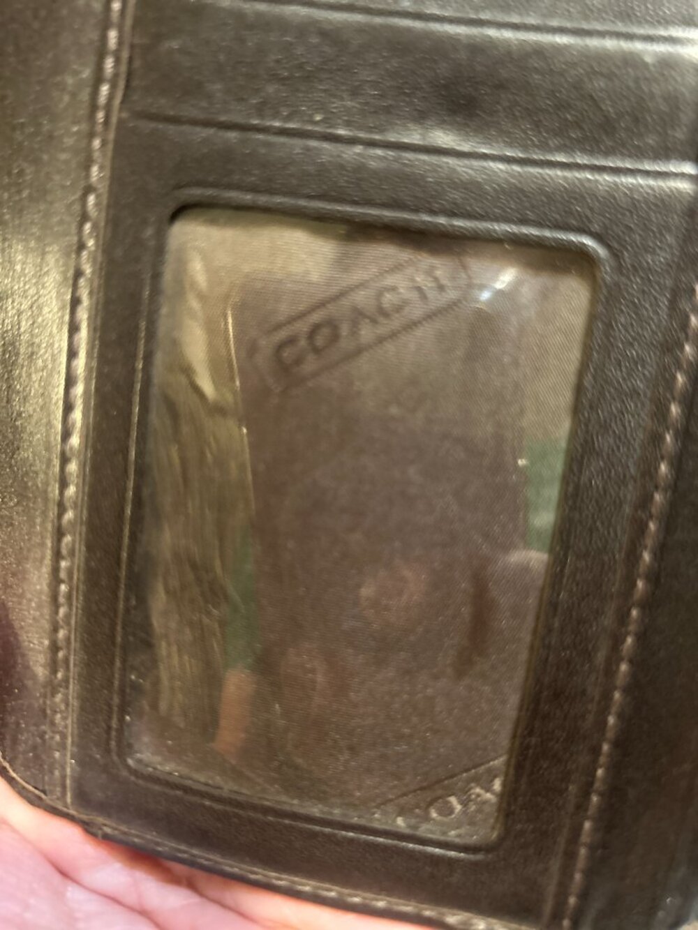 Coach Signature Checkbook Wallet - Picture 6 of 7